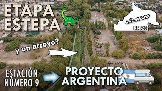 Aquí comienza mi recorrido por la ESTEPA PATAGÓNICA  Estación número 9 🚐🇦🇷 [upl. by Alyhc]