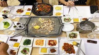 EP87 ชิมอาหารเกาหลีในบังคลาเทศ  Koreana Restaurant Dhaka Bangladesh [upl. by Ajup]