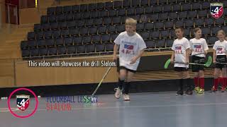 Floorball Drills  Slalom [upl. by Covell752]