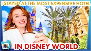 I Stayed At The Most EXPENSIVE Hotel in Disney World  Four Seasons Orlando Tour [upl. by Anesusa]