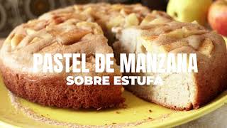 ¡Sin Horno Pastel de Manzana perfecto hecho en estufa [upl. by Olga]