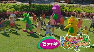 Movin and Groovin  Barney 💜💚💛  SUBSCRIBE [upl. by Ahsinit]