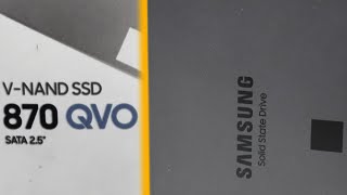 Samsung 870 QVO  High capacity promises but disappointing performance [upl. by Yup]