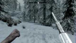 Skyrim  Colt45 Peacemaker  Gun Mod [upl. by Adamik]