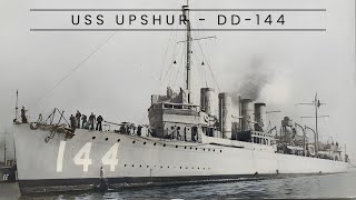 USS Upshur  DD144 Destroyer [upl. by Tanaka968]