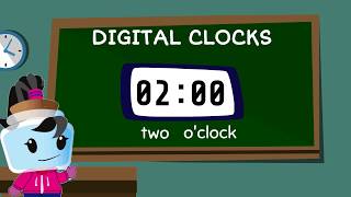 How to Tell and Write Time Digital and Analog Clocks  1st Grade Math 1MD3 [upl. by Aynek607]