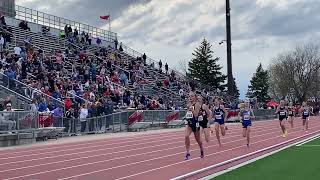 MVPs Berkeley Engelland wins the girls special 800meter run at the Howard Wood Dakota Relays [upl. by Eiggep917]