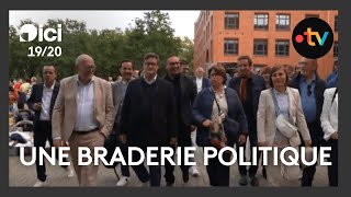 Braderie de Lille 2024  une braderie politique et des parties en campagne [upl. by Bates]