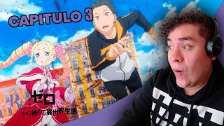 LA COSA ESTA EMPEORANDO REZERO TERCERA TEMPORADA CAP 3  REACCIÓN [upl. by Flemings]