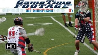 Great Lacrosse Goalie Save Austin Boyd [upl. by Ahsaetan171]