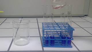 FehlingProbe mit Glucose Fructose Saccharose und hydrolysierter SaccharoseLösung [upl. by Binnie]