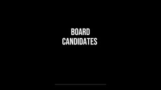 2024 Board Candidates  Windsor Gardens Association [upl. by Anaerda91]