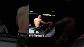 Israel Adesanya dodges a flurry of punches against Marvin Vettori [upl. by Seton755]