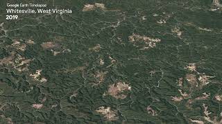 Whitesville West Virginia  Earth Timelapse [upl. by Asenav896]