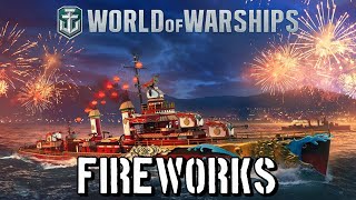 World of Warships  Fireworks [upl. by Eb]