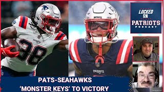 New England Patriots ‘Monster Keys’ to Victory Over Seattle Seahawks Stevenson Gonzalez and More [upl. by Sisxela]