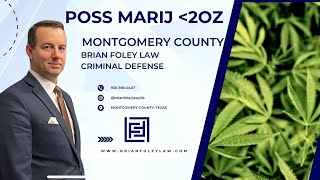 Montgomery County Texas Possession of Marijuana POSS MARIJ 2OZ [upl. by Ahsiral]