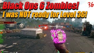 I was NOT ready for Round 36 Black Ops 6 Zombies [upl. by Lemkul]