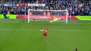 Milner Penalty Goal  Man City 01 Liverpool 1932017 [upl. by Nehte]