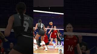 Volleyball Skills Challange🙀😱🏐🤼‍♀️ volleyball volleyballislife highschoolsports [upl. by Oguh]