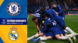 Chelsea vs Real Madrid Extended Highlights  UCL on CBS Sports [upl. by Ellett]