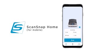 ScanSnap Home For Mobile – Save and Share Scanned Data From Anywhere [upl. by Kcid]