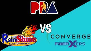 CONVERGE vs RAIN OR SHINE  2023 PBA COMMISSIONERS CUP LIVE SCOREBOARD [upl. by Theron]