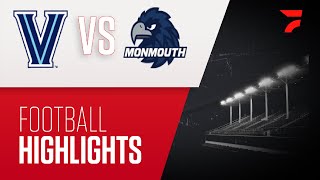 Highlights Villanova Football vs Monmouth  2024 CAA [upl. by London]