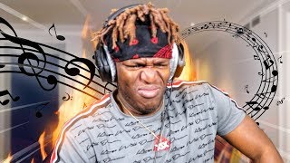 Reacting to quotKSI TYPE BEATSquot [upl. by Atinal958]