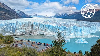 Perito Moreno Glacier Argentina Amazing Places 4K [upl. by Leterg]