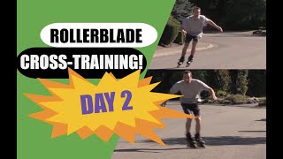 Ski CrossTraining Rollerblade day 2 [upl. by Nea]