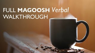 FULL Magoosh Verbal Walkthrough Difficult Exam Questions [upl. by Anegal]