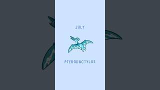 I’m Nyctosaurus Which pterosaur are you paleoart stickerart stickers paleontology [upl. by Ardnauqal]