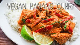 How To Make Vegan Panang Curry  Easy Plant Based Recipe  Foodpassionical [upl. by Michael]