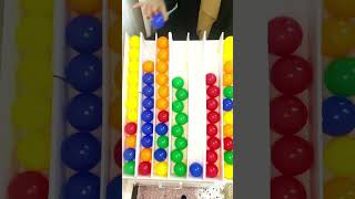 color ball counting challenge puzzle game colourful gameplay funny puzzlefun shorts [upl. by Levesque790]