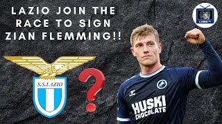 THE DEN DAILY 92 LAZIO JOIN THE RACE TO SIGN ZIAN FLEMMING millwall championship lazio [upl. by Nylanna316]