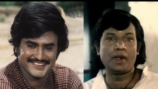 Rajinikanth Goundamani Comedy  16 Vayathinile Tamil Movie Scene  Rumor Has It [upl. by Kokaras768]