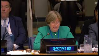 22nd session of the Assembly of States Parties opens in New York [upl. by Mauchi]