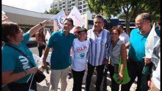 Carmen Yulín en Caminata quotEl Poder está en la Callequot [upl. by Carri]