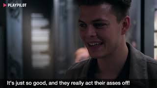 What series does Alex Høgh Andersen watch [upl. by Humbert616]