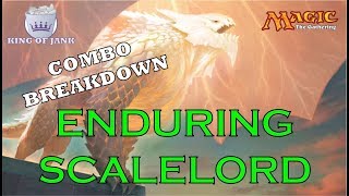 Combo Breakdown Enduring Scalelord MTG Combos Explained [upl. by Pollack]