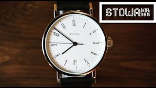 STOWA ANTEA 365 Automatic Watch Review  Pure Bauhaus German  Best Dress Watch Under 1000 [upl. by Garrick459]