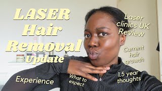 Laser Hair Removal UpdateUK Black Girl 15 years in  Hannah Shittu [upl. by Seka665]