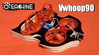 A Flying Hovercraft  Eachine Vwhoop90 [upl. by Initirb]