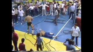 WWC Bruiser Brody vs Invader 1 1986 [upl. by Odyssey]