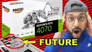 Future of Cable Management in Graphics Card How Inno3Ds RTX 4070 Twin X2 Changes GPU Installation [upl. by Ferde108]