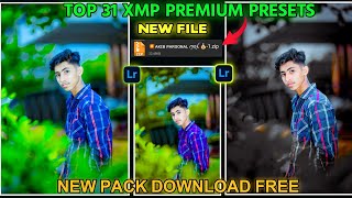 Top 20 Xmp Premium Presets Free Lightroom New Pack 2024 [upl. by Asiram254]