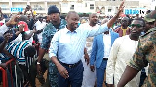 Direct • Larrivée de Ousmane Sonko à Keur Massar [upl. by Ynnavoj228]