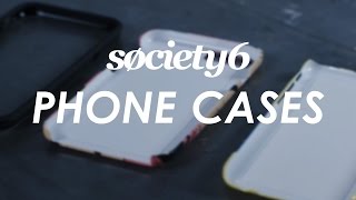 iPhone Cases from Society6  Product Video [upl. by Grube]