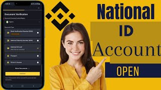 How To Open Binance Account With National ID  Create Binance Account With National ID [upl. by Juline]